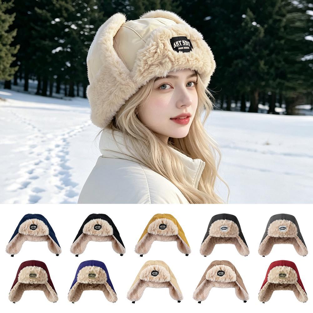 Trapper Hat Ear Flap - Chapéu de Inverno com Forro de