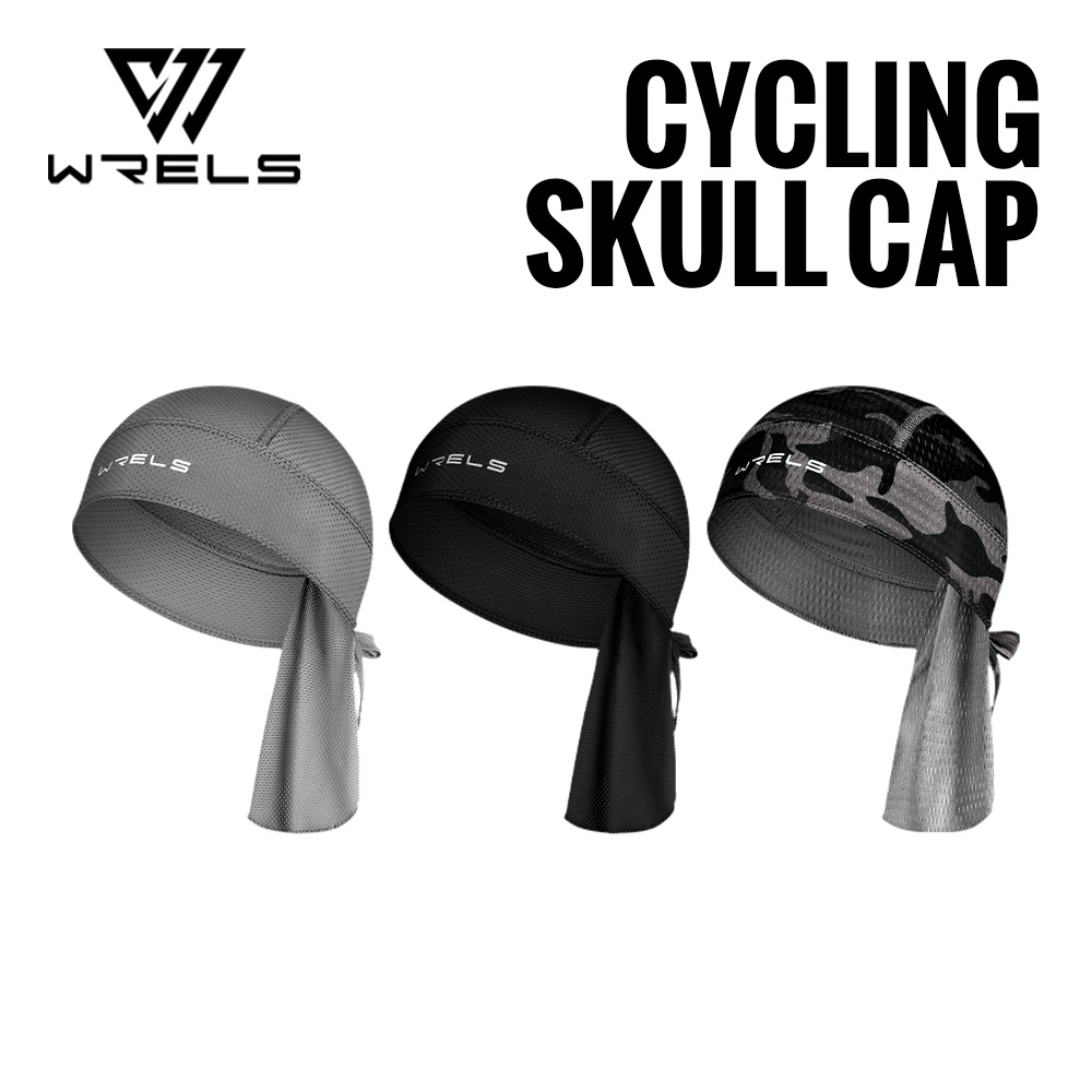 Skull Cap Helmet Liner - Wrels chapéu de ciclismo sob o