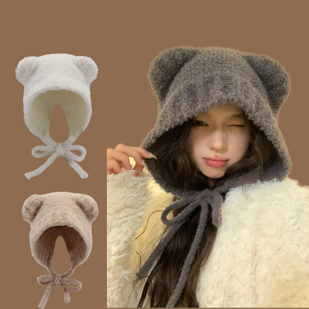 Winter Trapper Hat - Novo lambhair inverno harajuku y2k gorros