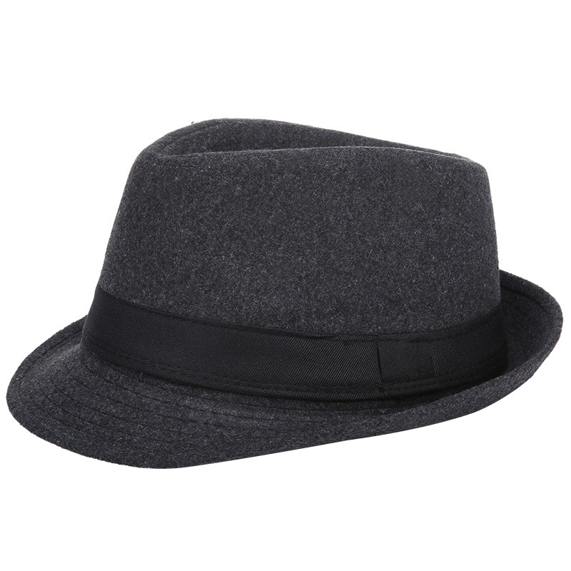 Fedora Hat Wool - Chapéu Fedora Pequeno de Lã Quente