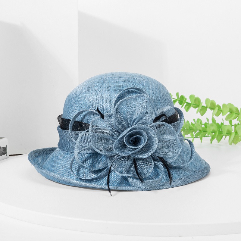 Sun Hat Wide Brim - Chapéus de Sol de Organza Modernos