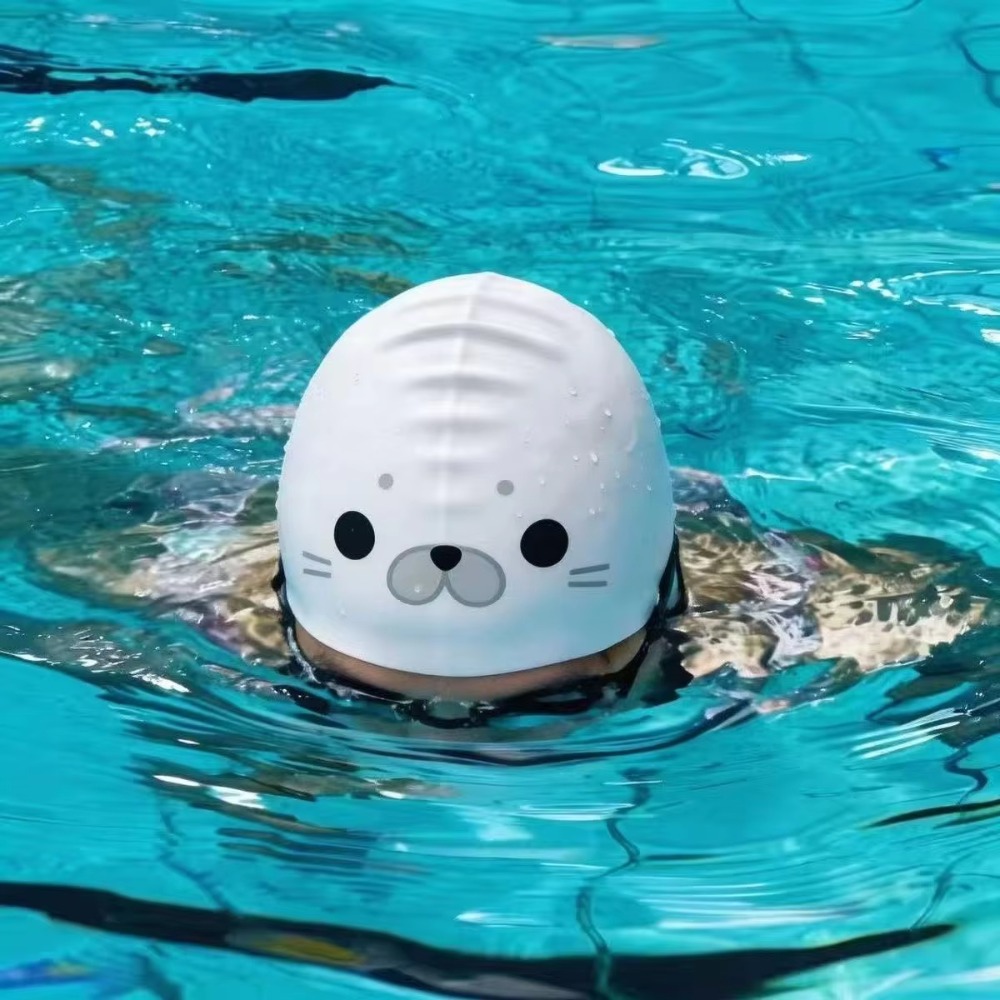 Swim Hat Silicone - Touca de natação com vedação à