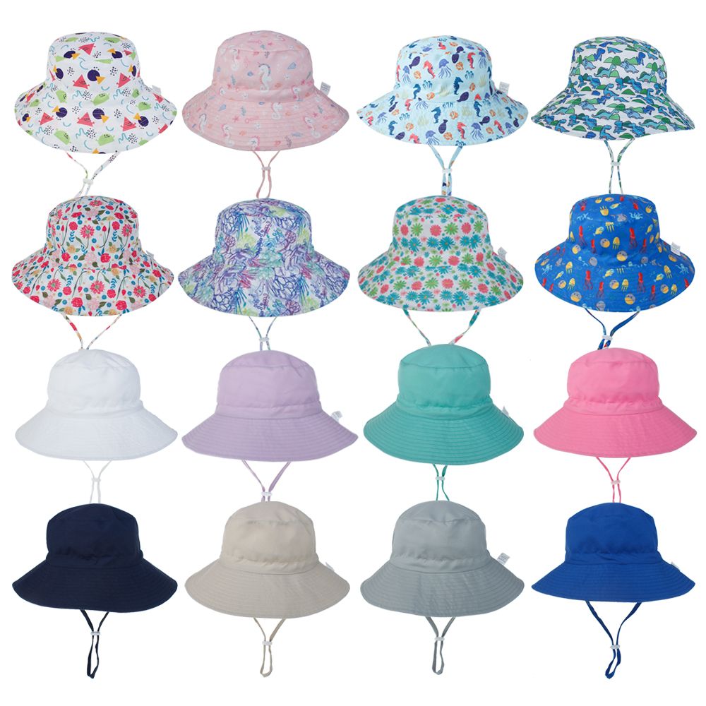 Sun Hat Wide Brim - Chapéu de Sol Infantil Unissex com