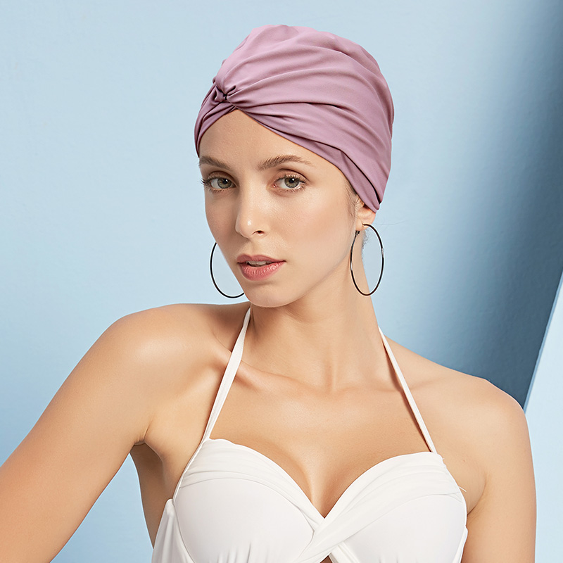 Swim Hat Silicone - Moda feminina elegante confortável natação boné