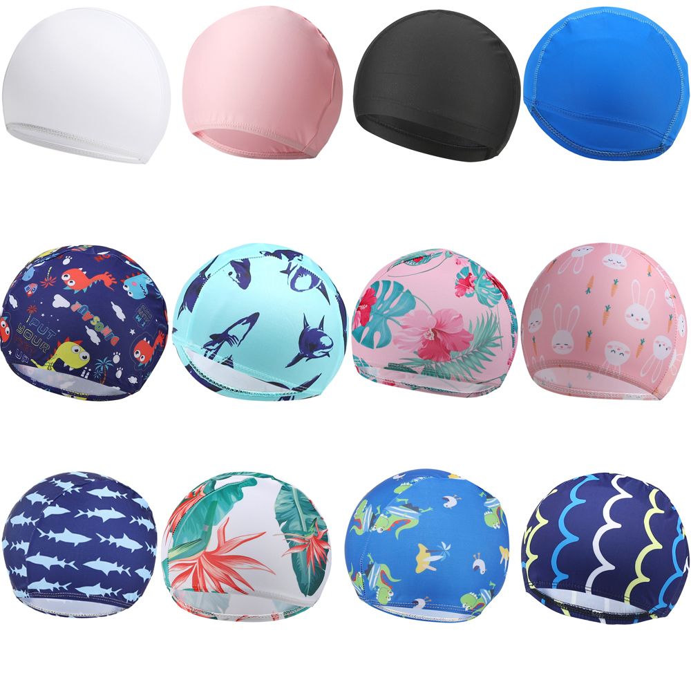 Crianças dos desenhos animados - Swim Hat Silicone avaliação e preço