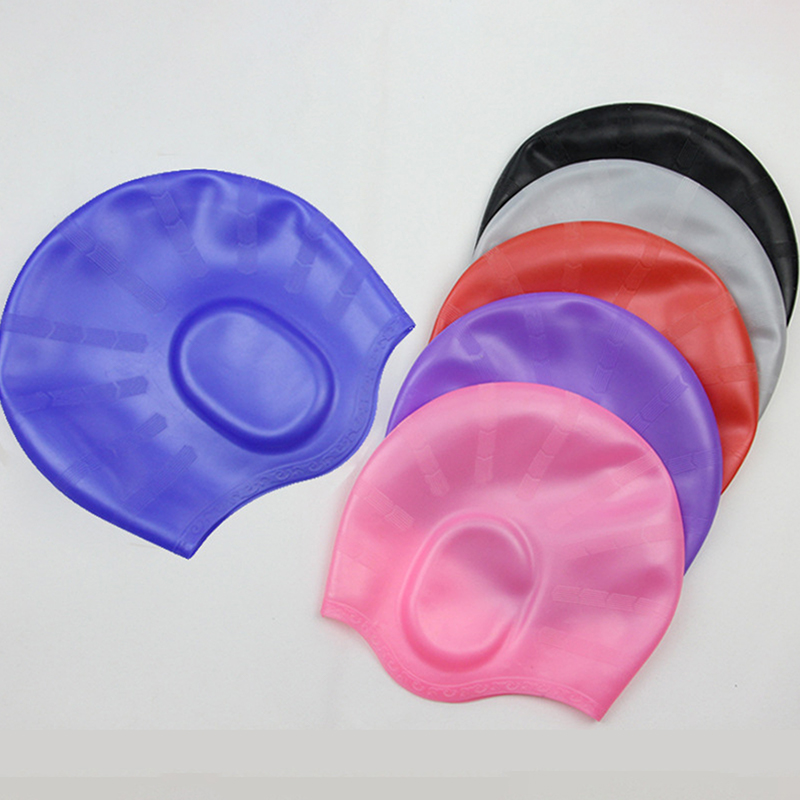Novo【Touca de Natação para Adu - Swim Hat Silicone avaliação e preço