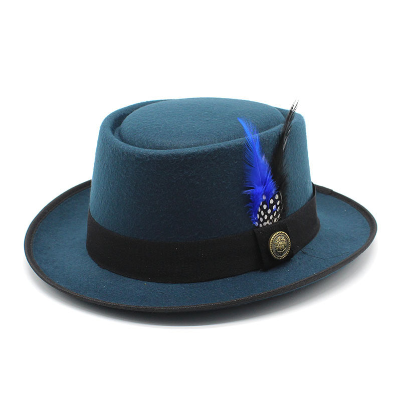 Fedora de feltro de aba larga  - Fedora Hat Wool avaliação e preço