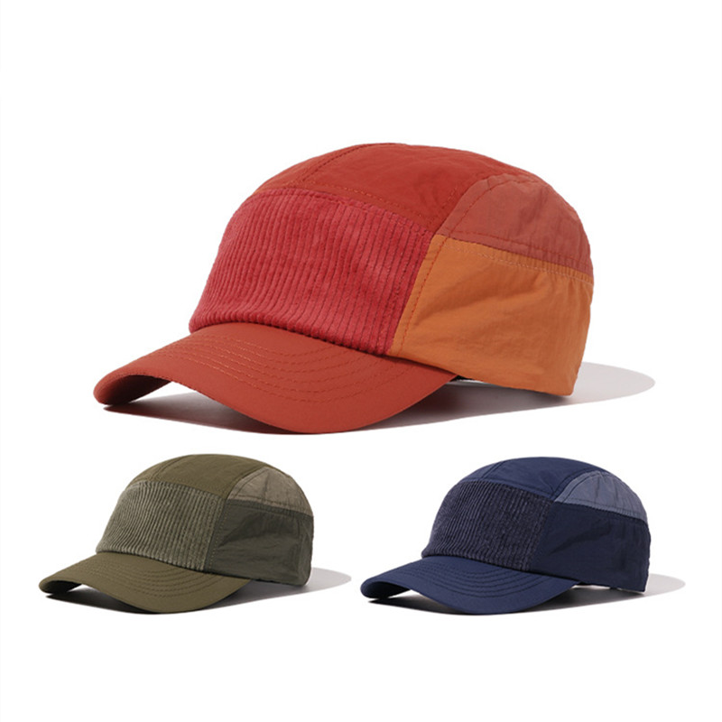 Boné de Beisebol Estilo Street - Corduroy Cap 5 Panel avaliação e preço