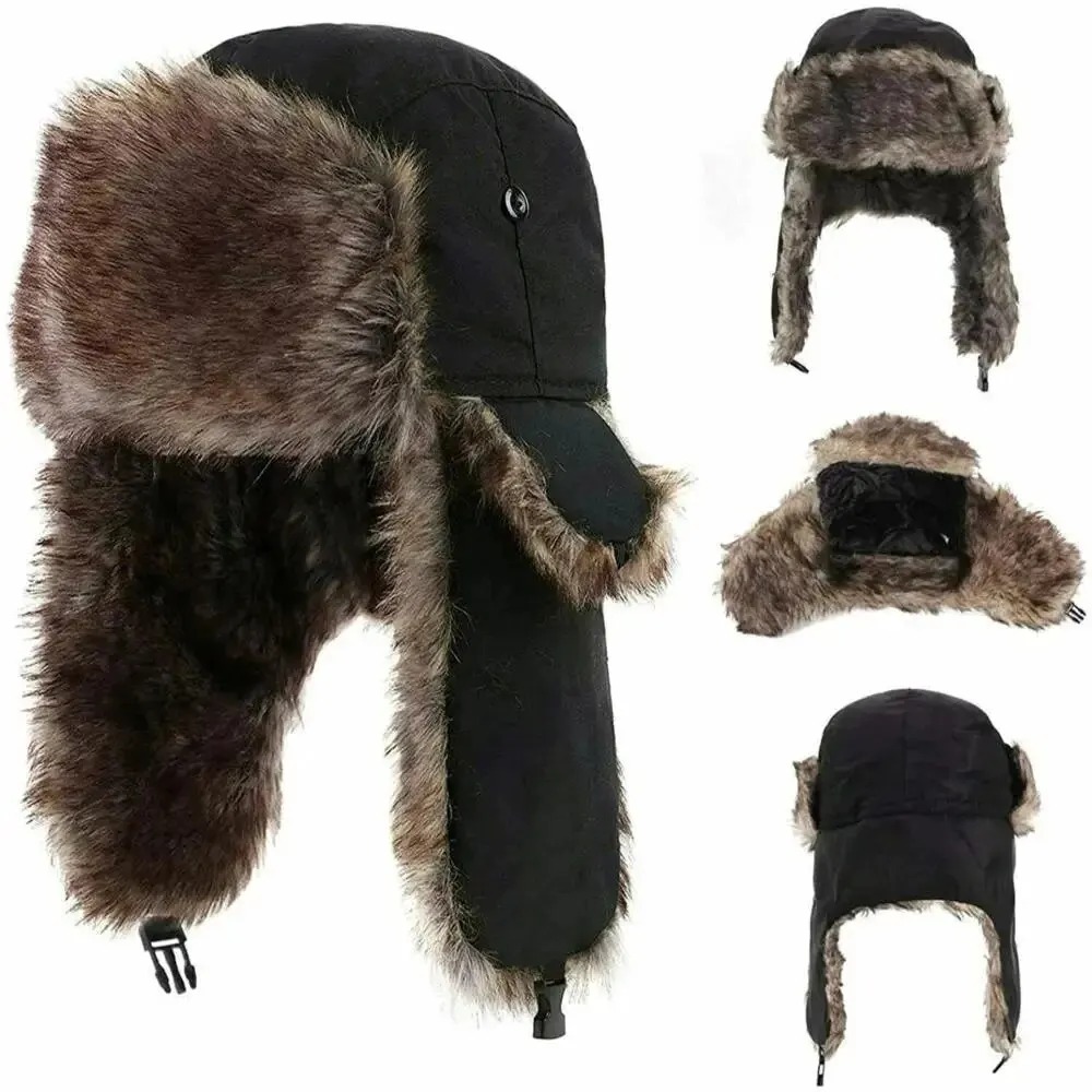 Chapéu de Inverno Masculino Es - Winter Trapper Hat avaliação e preço