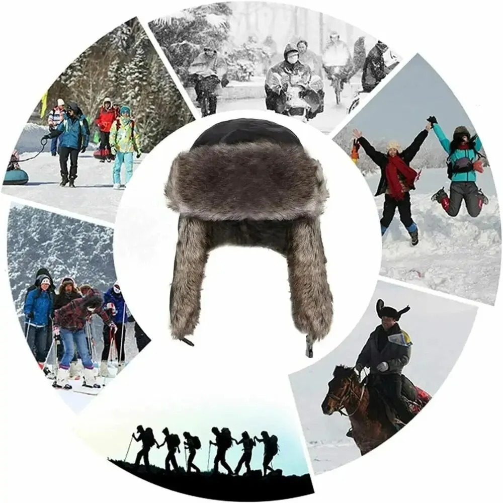 Chapéu de Inverno Masculino Es - Winter Trapper Hat avaliação e preço