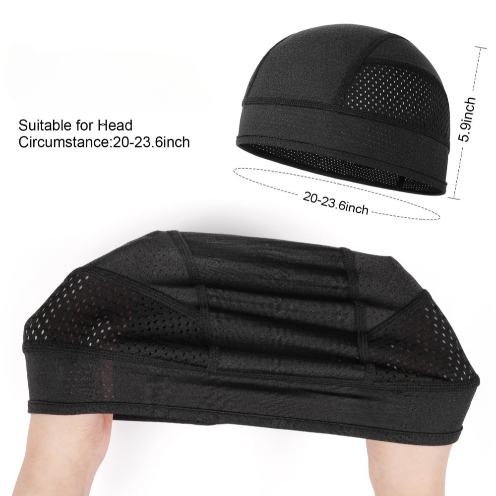 Gorro de malha fina com abertu - Skull Cap Helmet Liner avaliação e preço