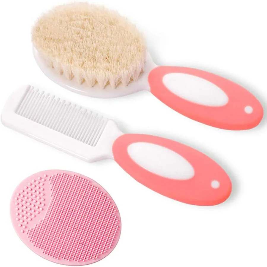 Baby Hair Brush Set para recém - Swim Hat Silicone avaliação e preço
