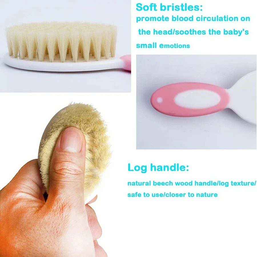 Baby Hair Brush Set para recém - Swim Hat Silicone avaliação e preço