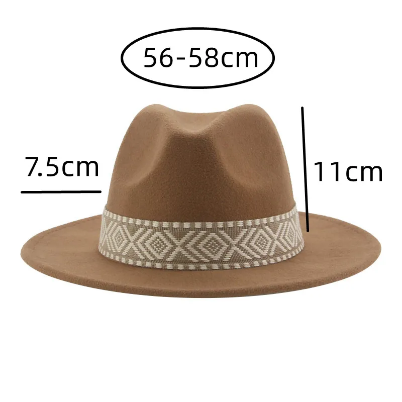 Chapéu panamá ocidental chapéu - Fedora Hat Wool avaliação e preço
