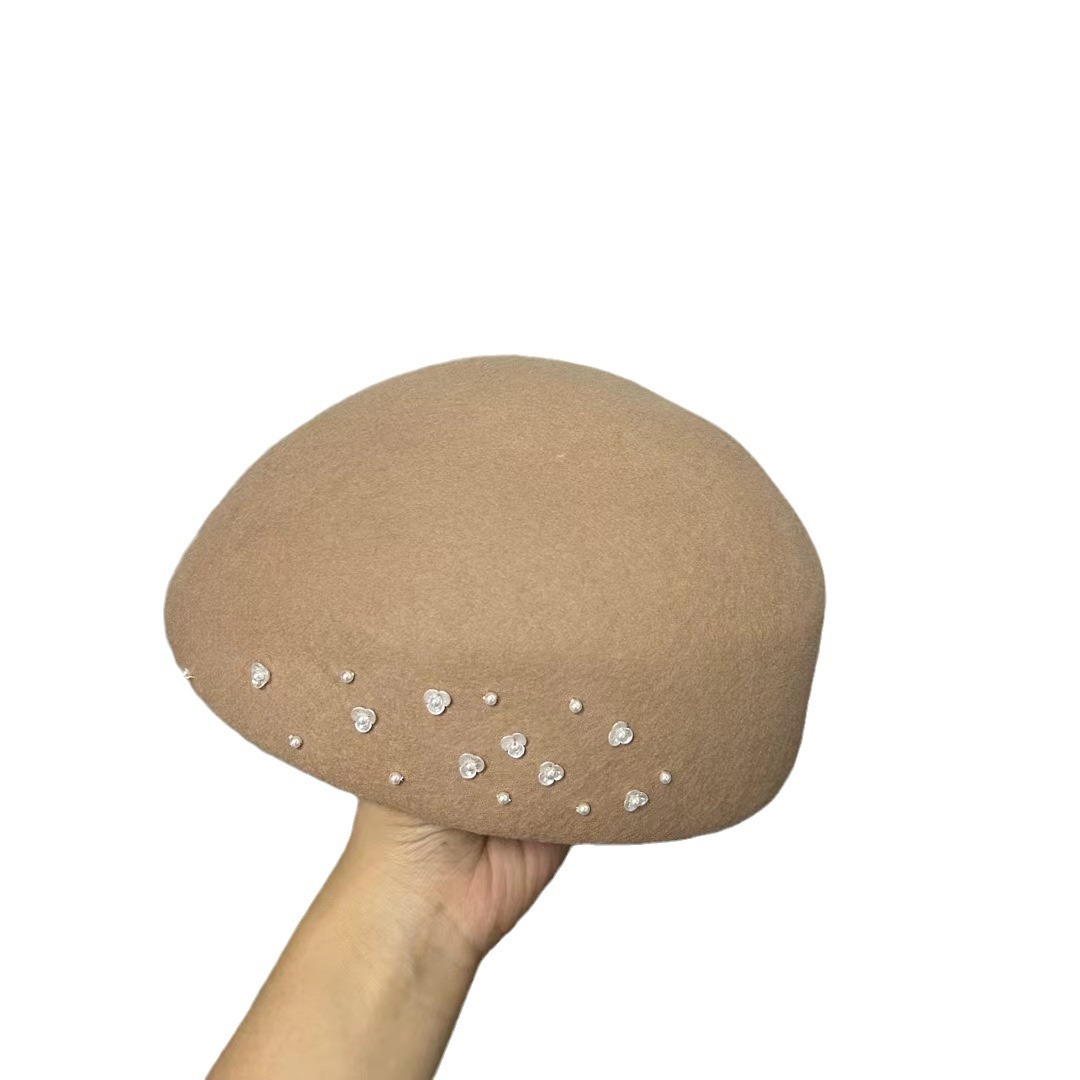 Boina britânica de lã feminina - Beret French Wool avaliação e preço