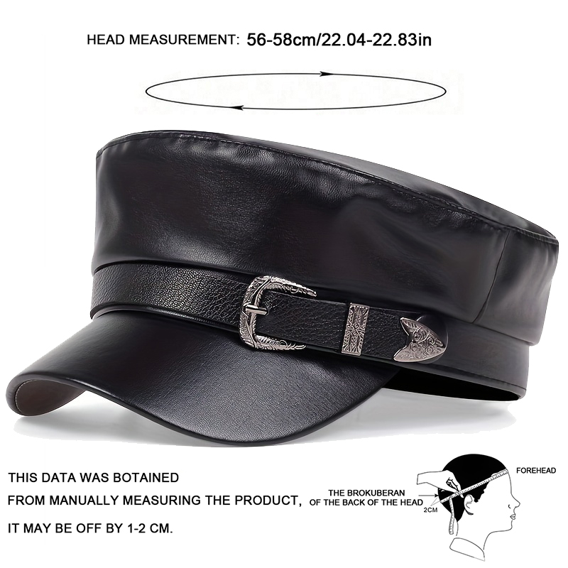 Chapéus de Couro Femininos com - Snapback Hat Flat avaliação e preço