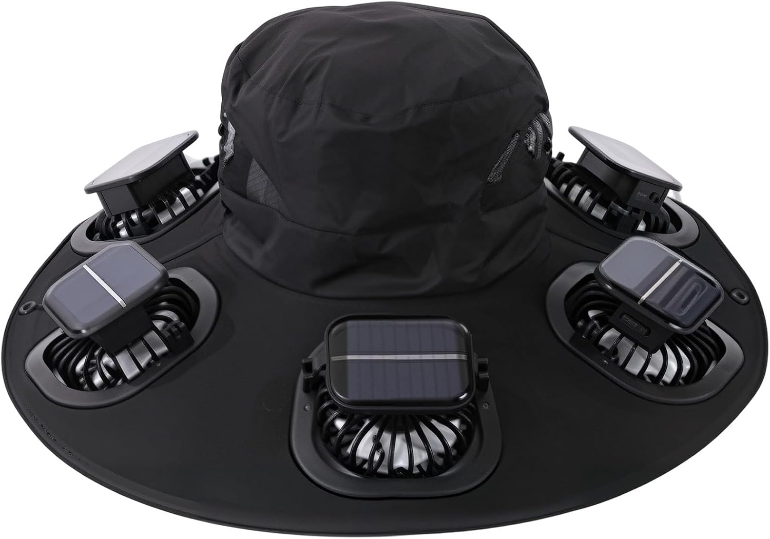 Chapéu Solar com 6 Ventiladore - Sun Hat Wide Brim avaliação e preço
