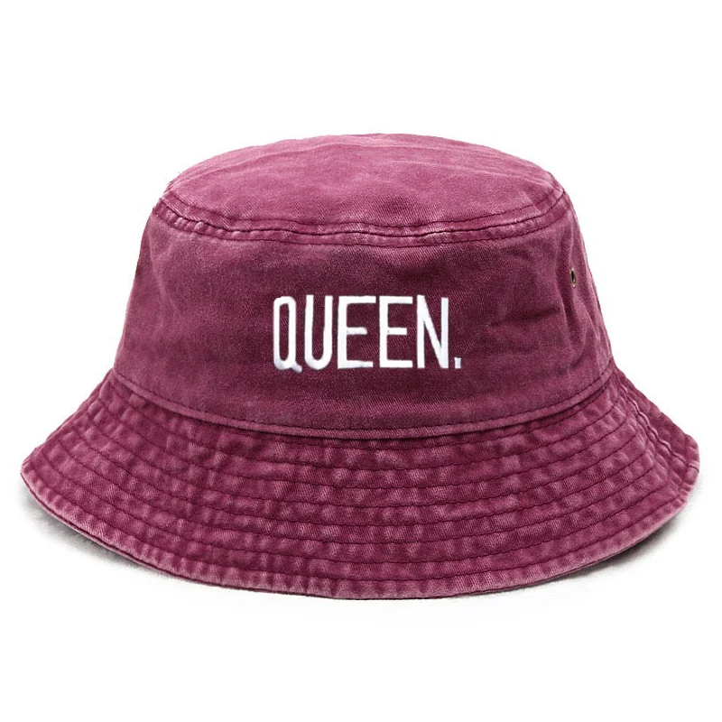 Personalizar rainha lavado vin - Bucket Hat Cotton avaliação e preço