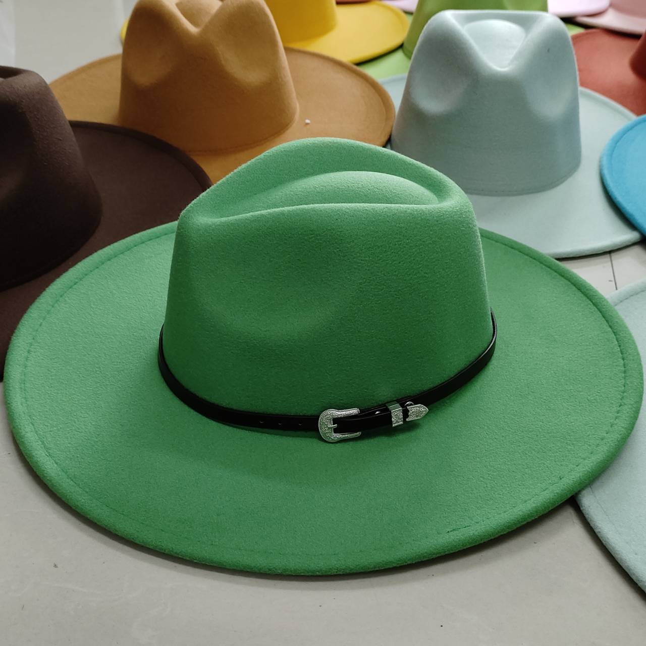 Chapéu fedora de feltro clássi - Fedora Hat Wool avaliação e preço