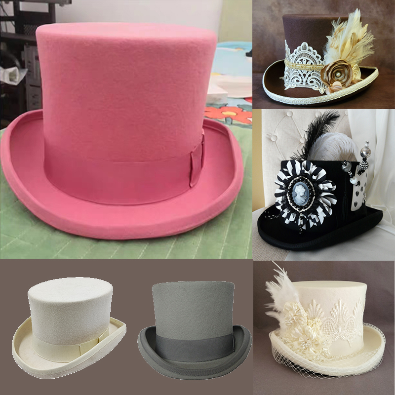 Novo chapéu masculino 100% lã  - Fedora Hat Wool avaliação e preço