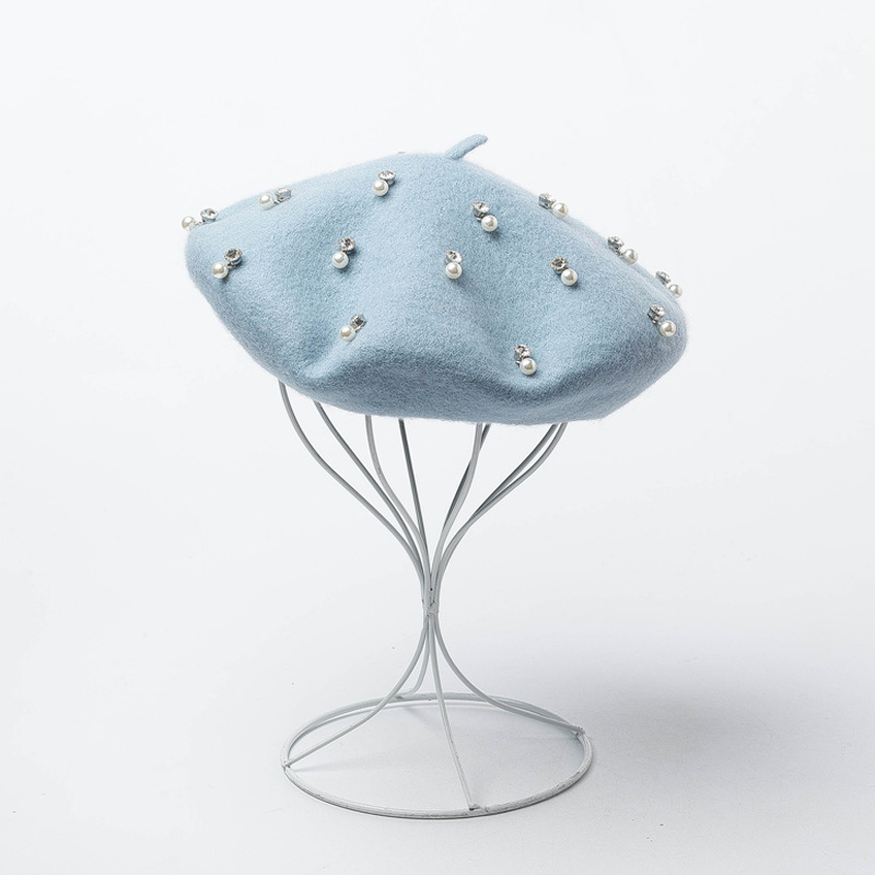 Boina de Lã Elegante para o In - Beret French Wool avaliação e preço