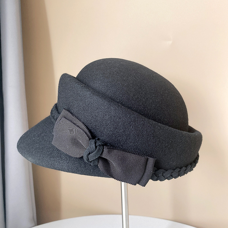 Vestido francês boina chapéu d - Beret French Wool avaliação e preço