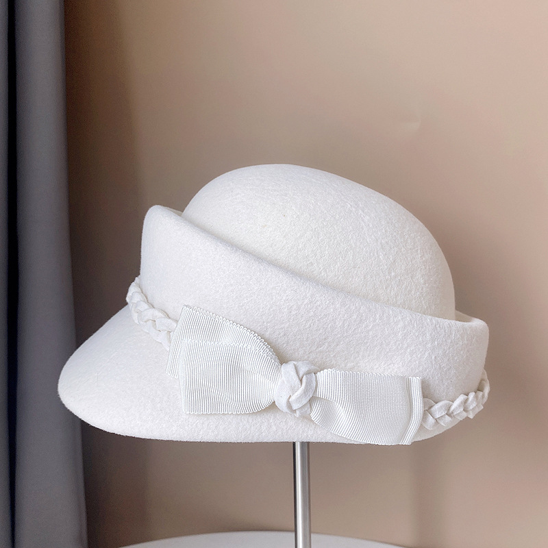 Vestido francês boina chapéu d - Beret French Wool avaliação e preço