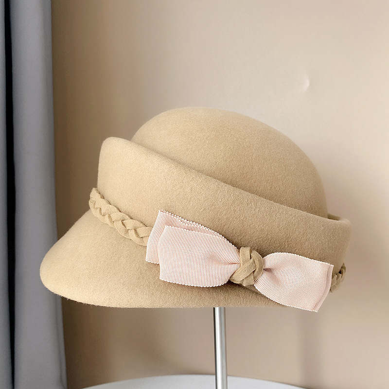 Vestido francês boina chapéu d - Beret French Wool avaliação e preço