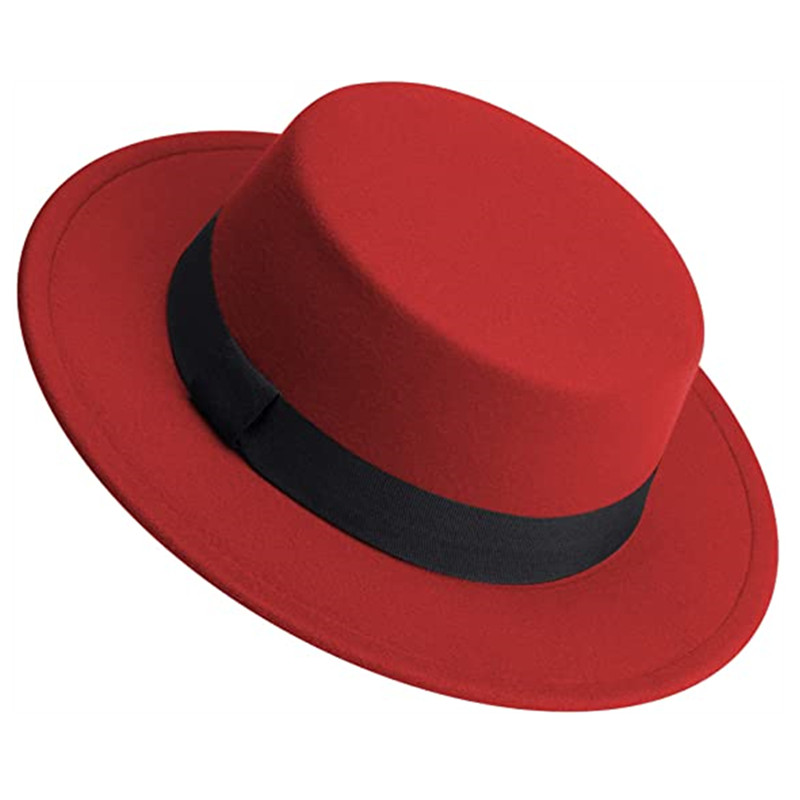 Chapéu Fedora Branco Unissex,  - Fedora Hat Wool avaliação e preço