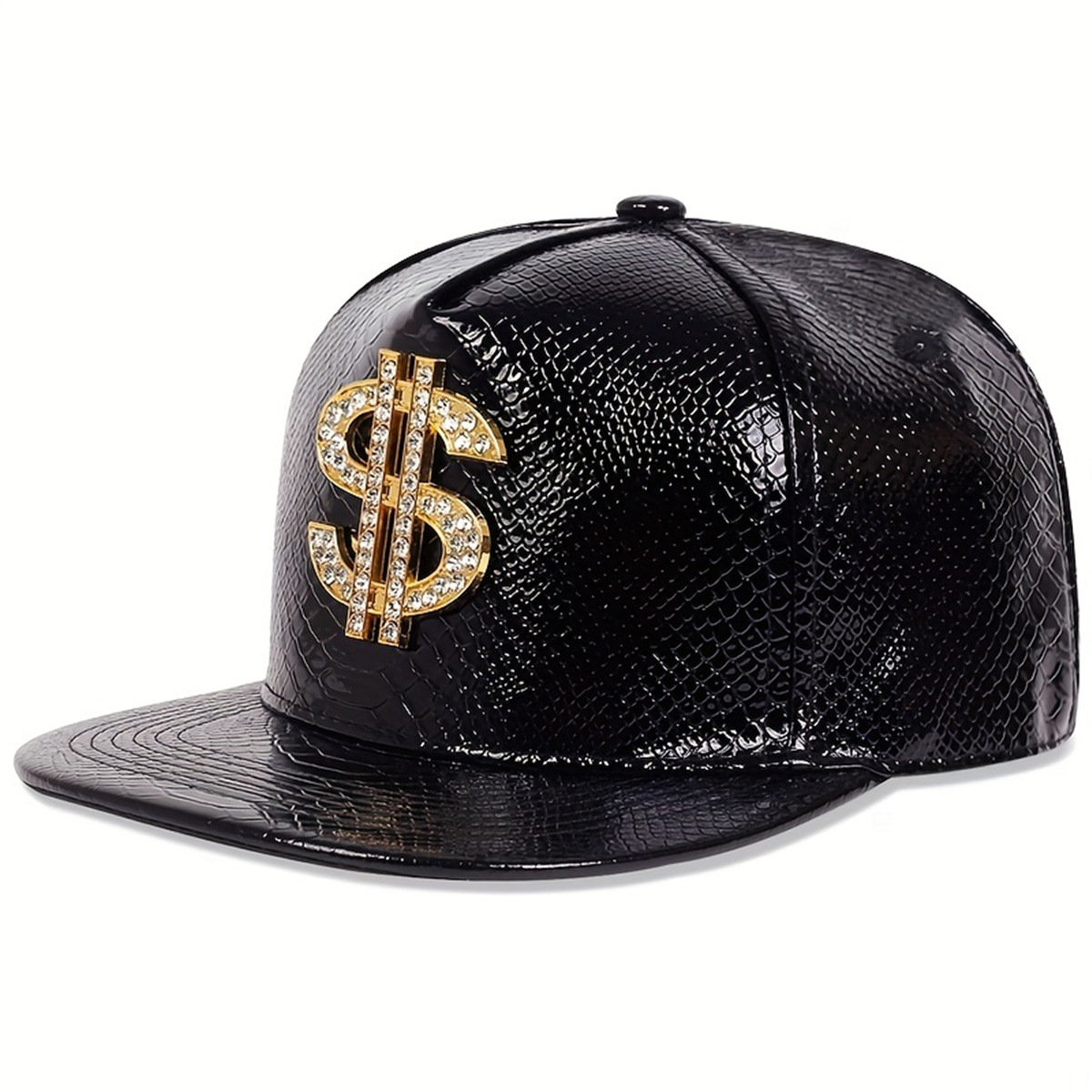 Boné de Beisebol de Couro com  - Snapback Hat Flat avaliação e preço