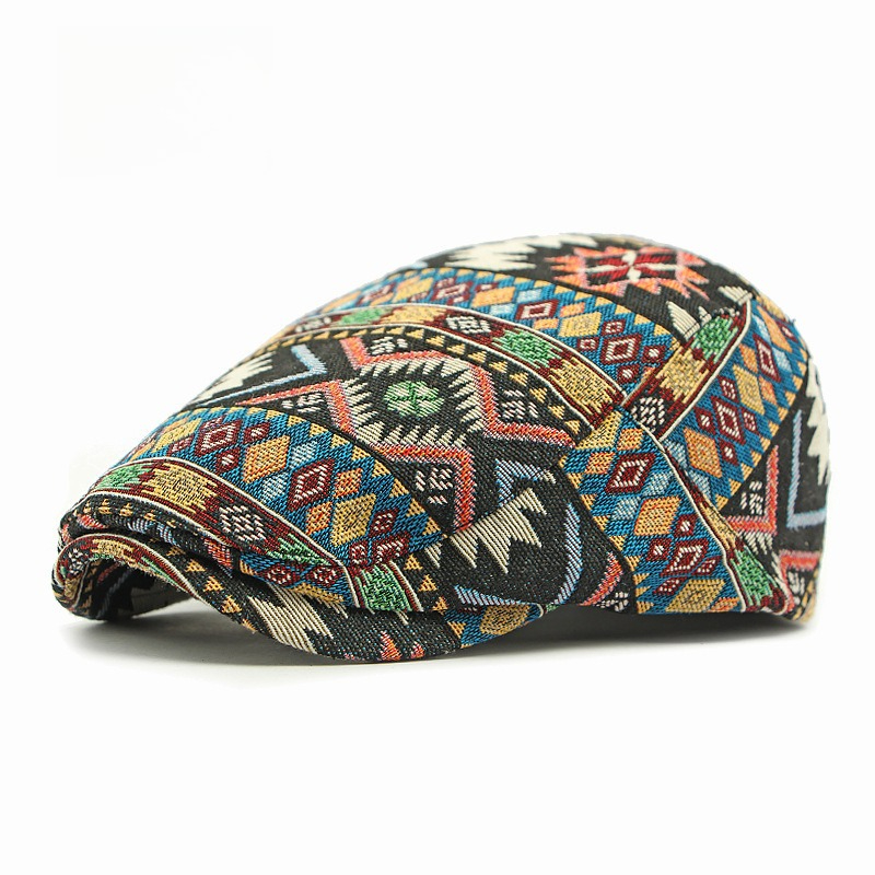 Boné Masculino Estampado Triba - Newsboy Cap Ivy avaliação e preço