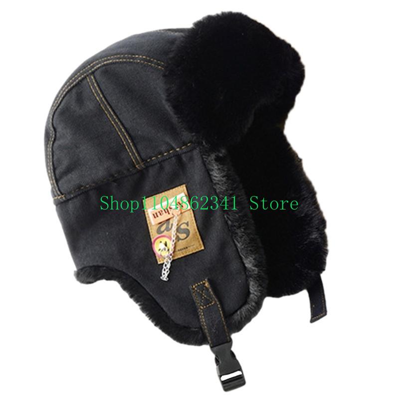 652F Engrossar gorros à prova  - Trapper Hat Ear Flap avaliação e preço