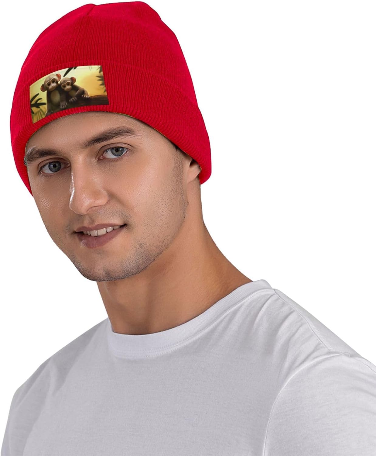 Gorro para homens chapéus de i - Beanie Cuffed Knit avaliação e preço