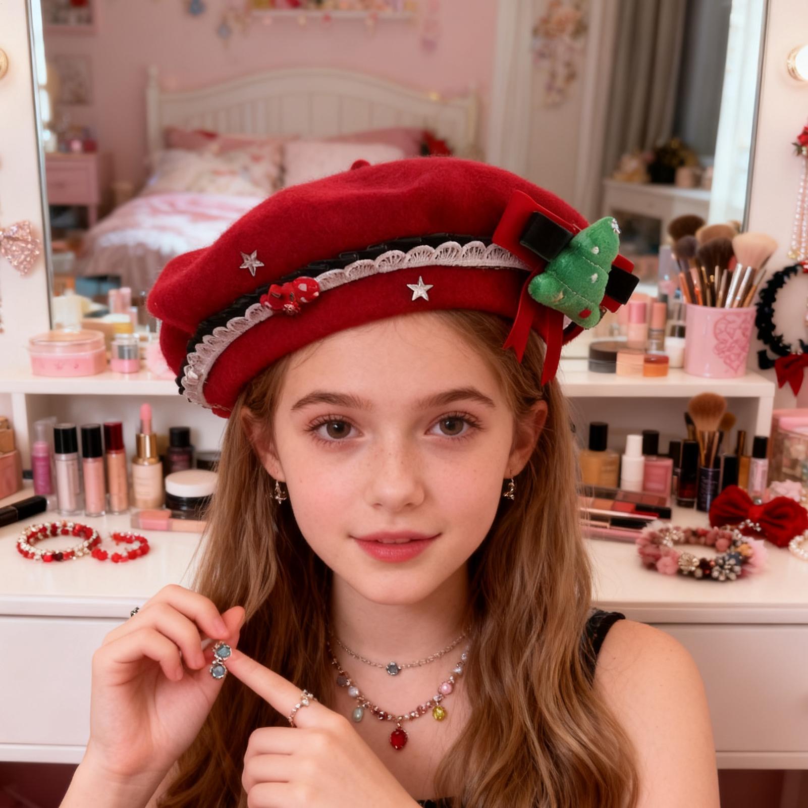Boinas para mulheres bonito qu - Beret French Wool avaliação e preço