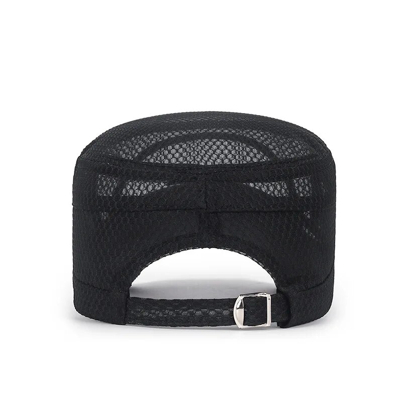 Novo Boné Plano Respirável com - Snapback Hat Flat avaliação e preço