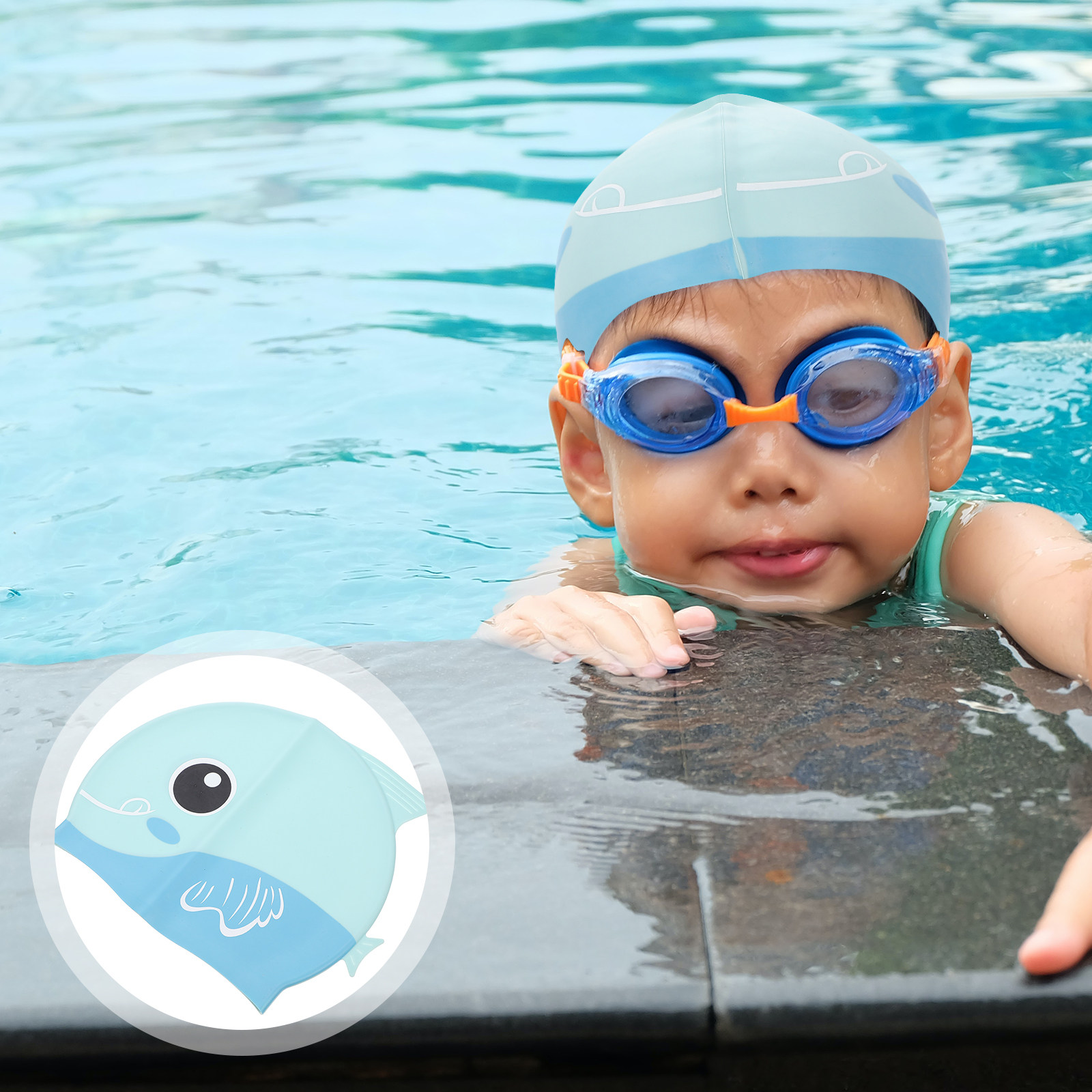 Touca de natação de silicone p - Swim Hat Silicone avaliação e preço
