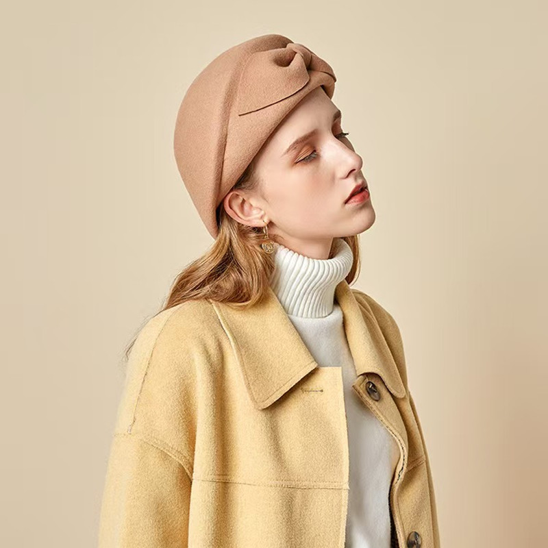 Lã vintage quente lã inverno b - Beret French Wool avaliação e preço