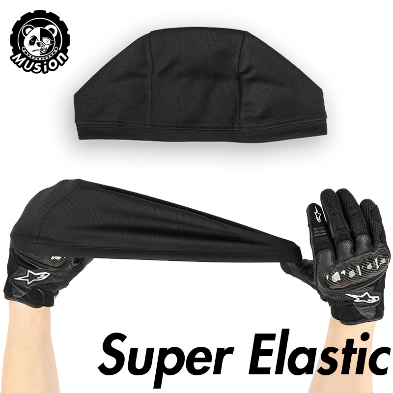 Musion 10k aberturas gorro gor - Skull Cap Helmet Liner avaliação e preço