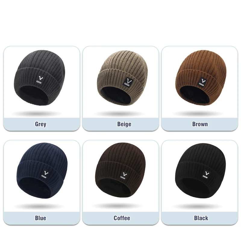 Gorro masculino slouchy malha  - Beanie Cuffed Knit avaliação e preço