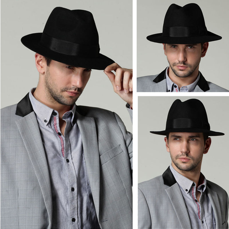 Chegada mais recente unissex a - Fedora Hat Wool avaliação e preço