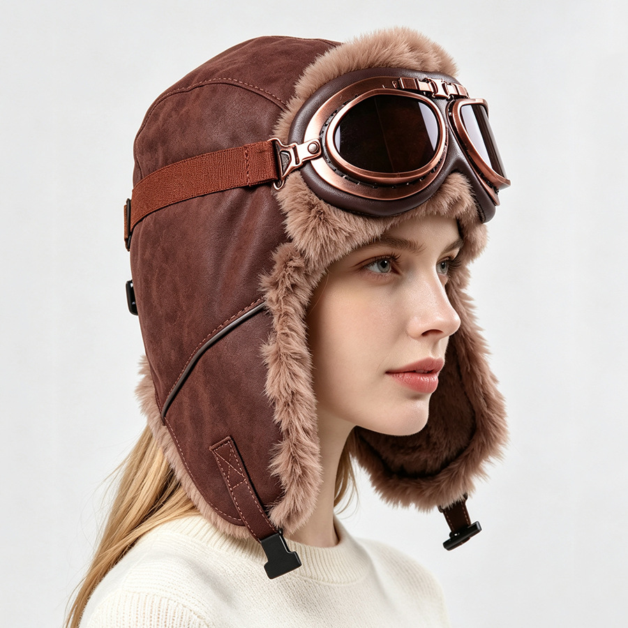 Chapéu de Aviador Vintage com  - Winter Trapper Hat avaliação e preço